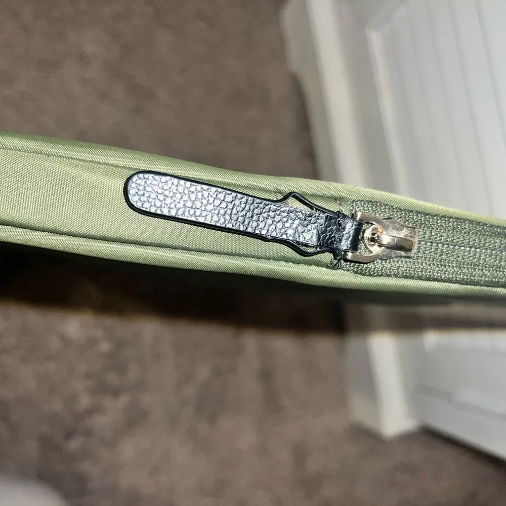 Kate Spade Olive Green Laptop Case